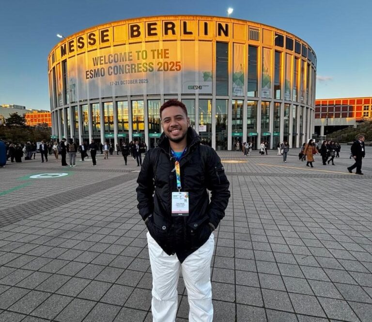 Jornalista acreano representa Amazônia no maior congresso de oncologia da Europa