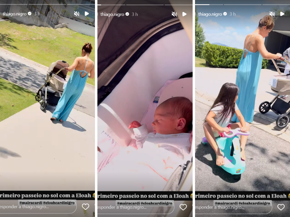 thiago-nigro-mostra-primeiro-passeio-ao-sol-da-filha-com-maira-cardi,-eloah