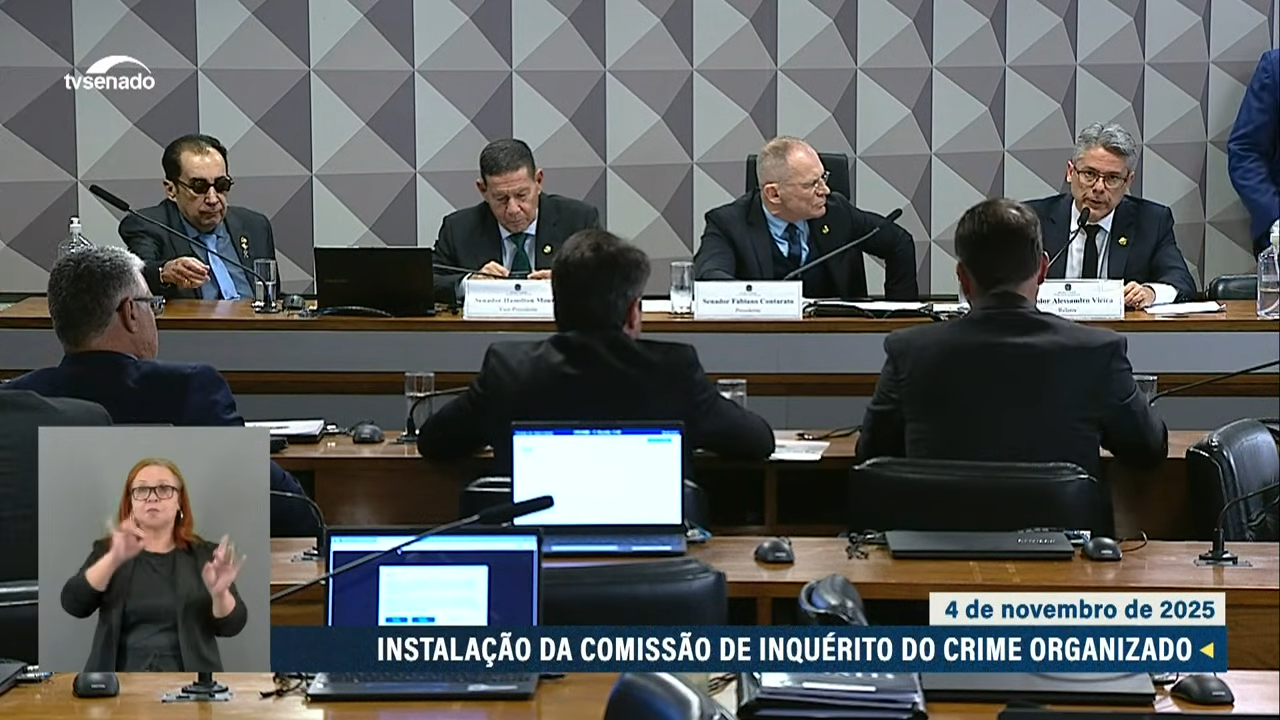 CPI do Crime amplia escopo ao convocar ministros, governadores e chefes de segurança