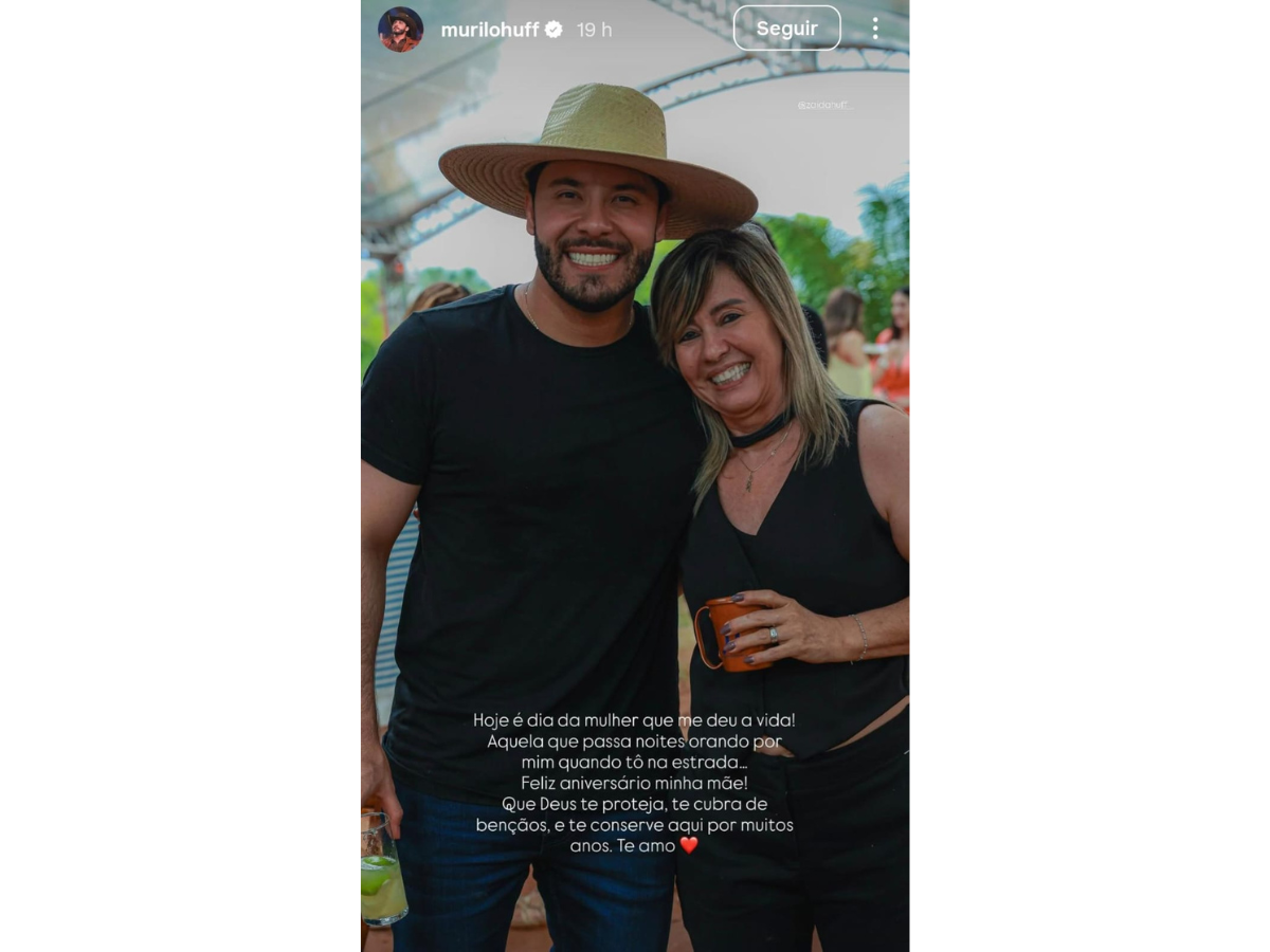 murilo-huff-homenageia-a-mae-na-data-de-aniversario:-“que-deus-te-conserve-aqui”