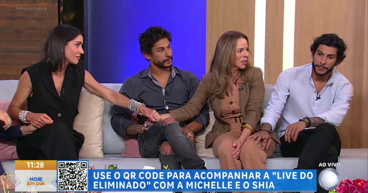 fora-de-“a-fazenda”,-michelle-barros-conhece-mae-de-shia-phoenix-e-confirma-continuidade-do-romance