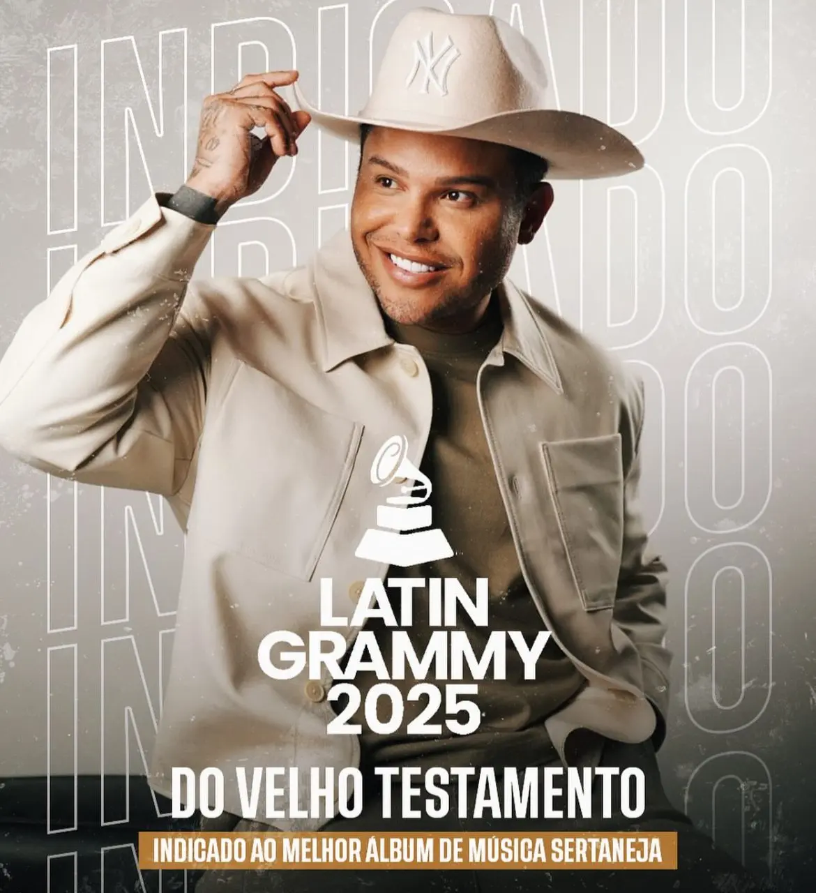 Tierry comemora indicação e homenagem no “Grammy Latino”: “Representando o Brasil”