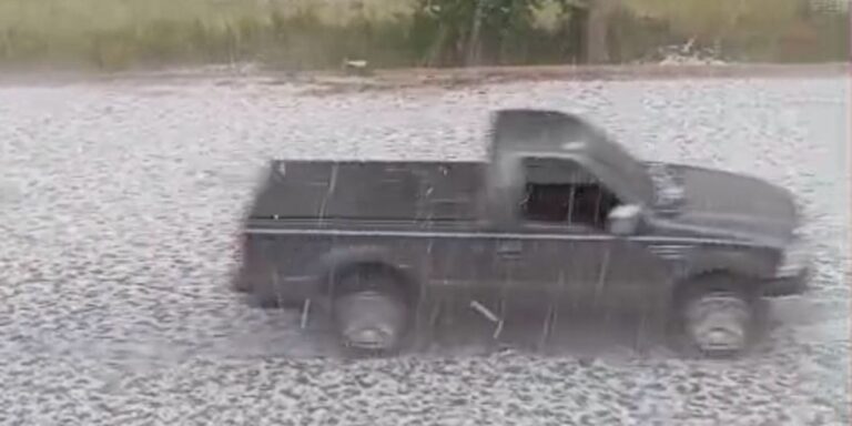 Queda de granizo atinge mais de 34 mil pessoas no RS