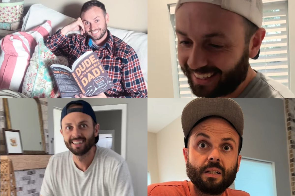 video-viral-mostra-reacao-de-pai-ao-descobrir-quatro-gravidezes