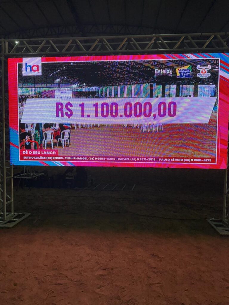 No interior do Acre, leilão arrecada mais de 1 milhão de reais para o Hospital de Amor