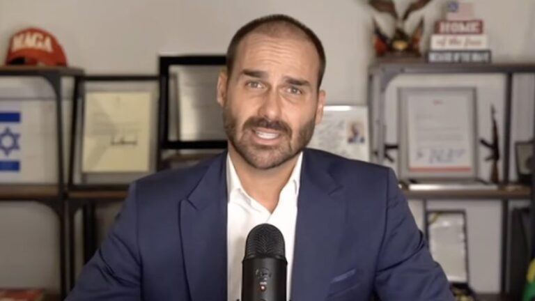 STF torna Eduardo Bolsonaro réu por coação em articulação nos EUA