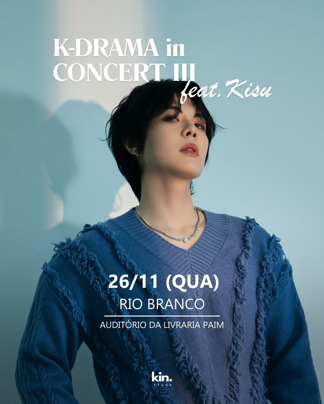 VENDAS ABERTAS ✨🎟️Garanta agora seu ingresso para a turne K DRAMA In Concert III feat. KISU em