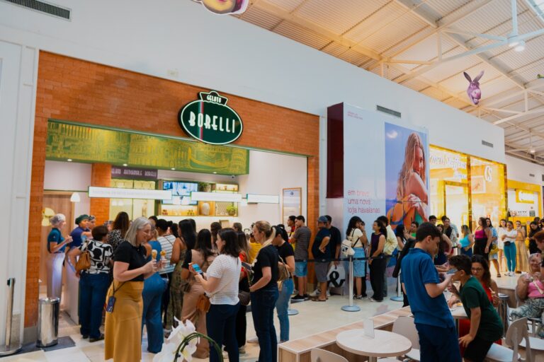 Via Verde Shopping inaugura Borelli Gelato Italiano e reforça experiência gastronômica