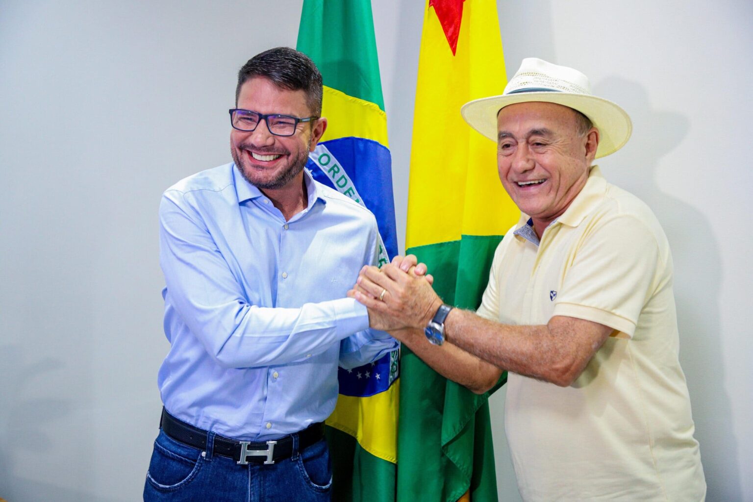 Gladson e Bocalom/Foto: Reprodução