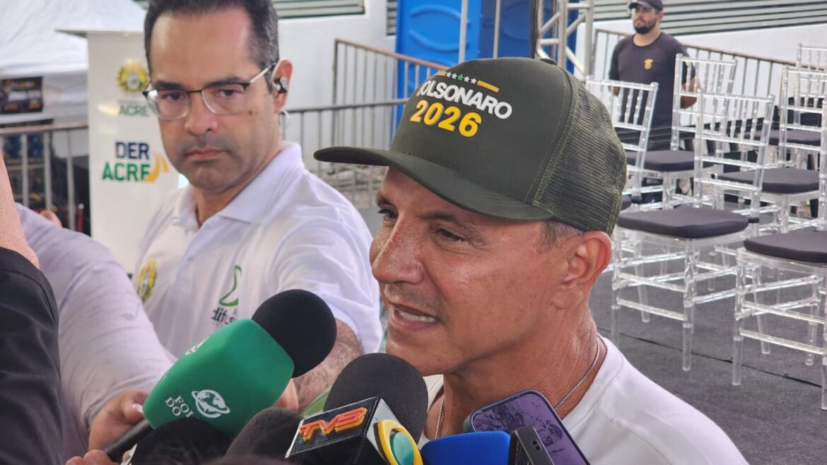 Senador afirma que recursos já estão garantidos e que projeto seguirá para as fases formais de execução pelo governo do Acre/Foto: Juan Diaz, ContilNet