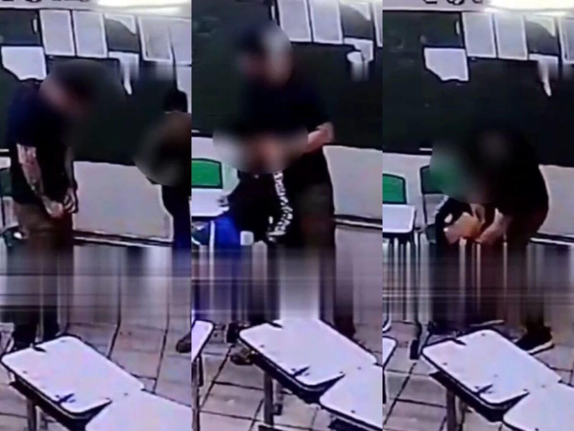 video:-vice-diretor-e-preso-apos-mostrar-partes-intimas-para-aluno-dentro-de-sala-de-aula