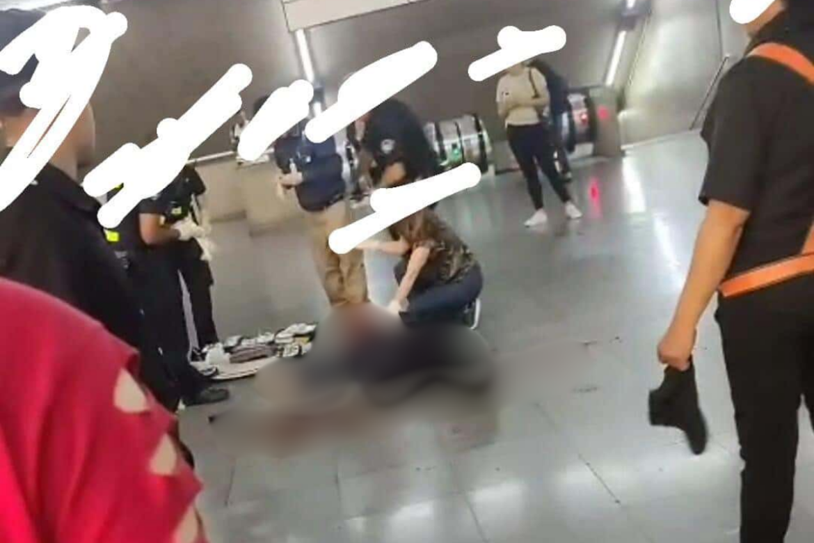 briga-no-metro:-homem-atinge-passageiro-e-se-esfaqueia-na-estacao-se