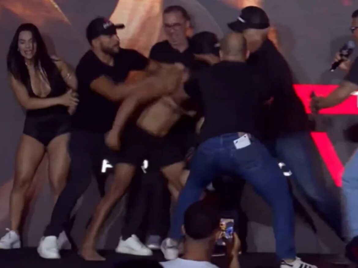 pesagem-de-luta-do-rancho-do-maia-termina-em-pancadaria-entre-influencers;-veja-video