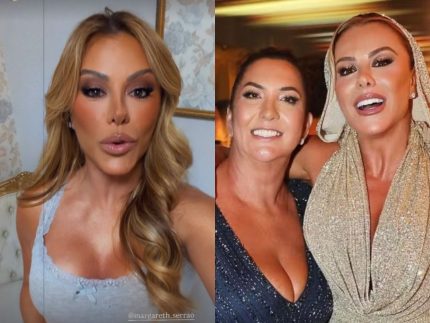 poliana-rocha-marca-presenca-no-aniversario-da-mae-de-virginia:-“amizade-muito-gostosa”