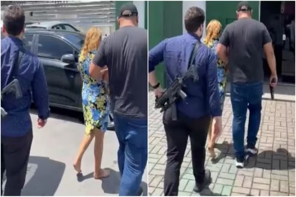 presa-por-matar-a-filha-de-1-ano,-mulher-ataca-policial-com-mordidas