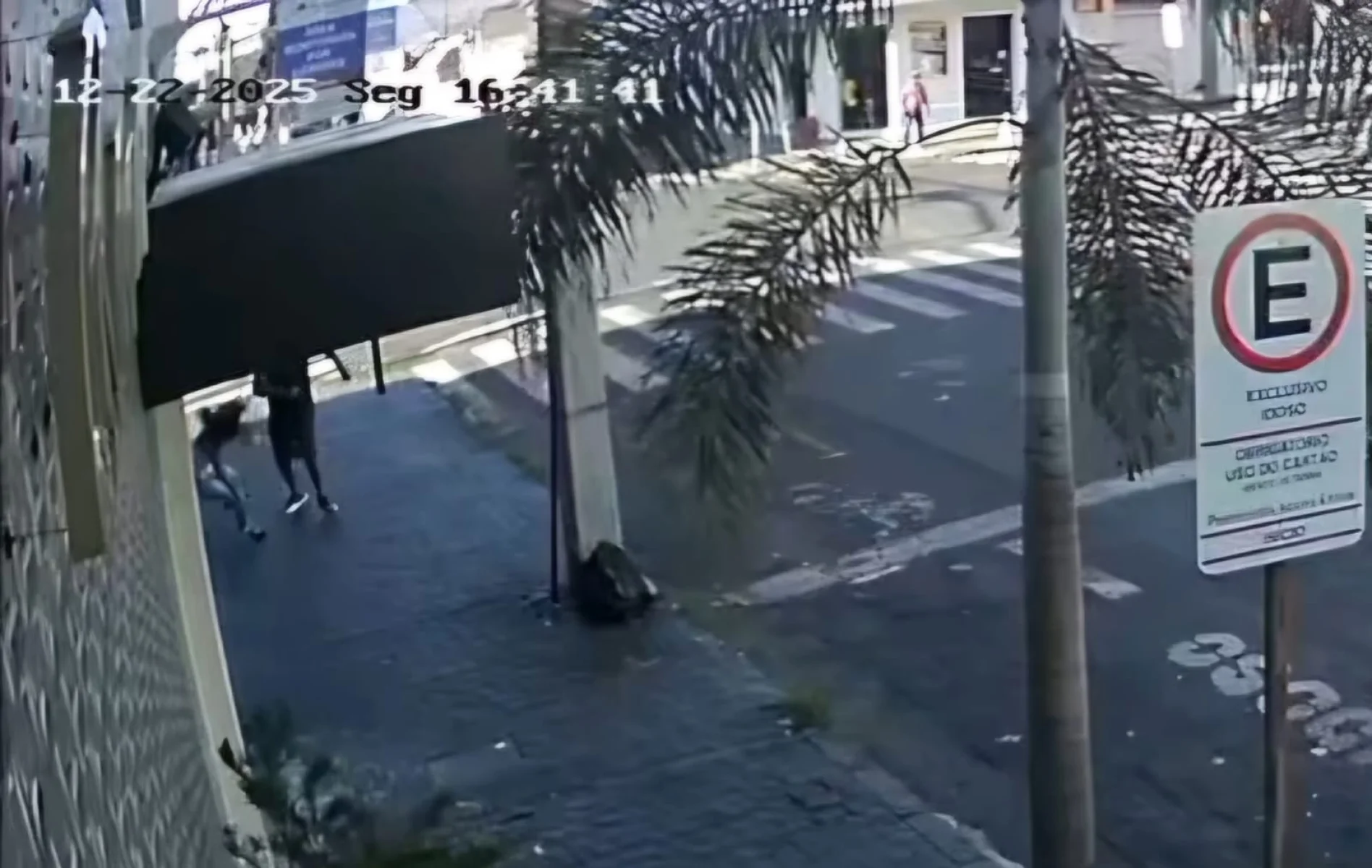 Mulher é assaltada e leva soco na cara ao reagir