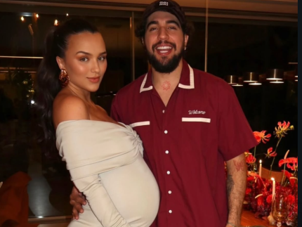 rafa-kalimann-mostra-celebracao-de-natal-com-nattan-na-reta-final-da-gravidez