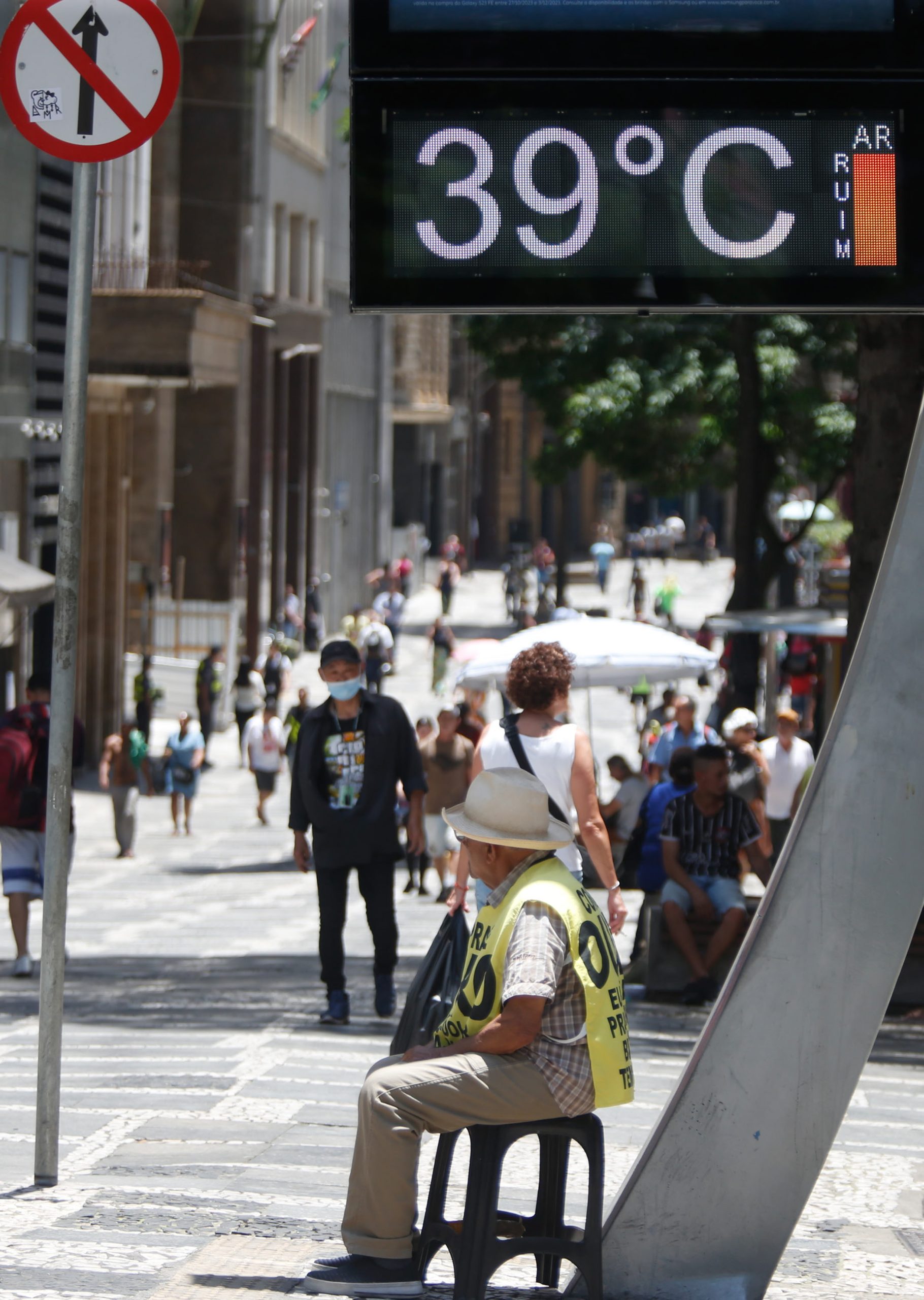 Governo de São Paulo faz pedido urgente à população em meio ao forte calor