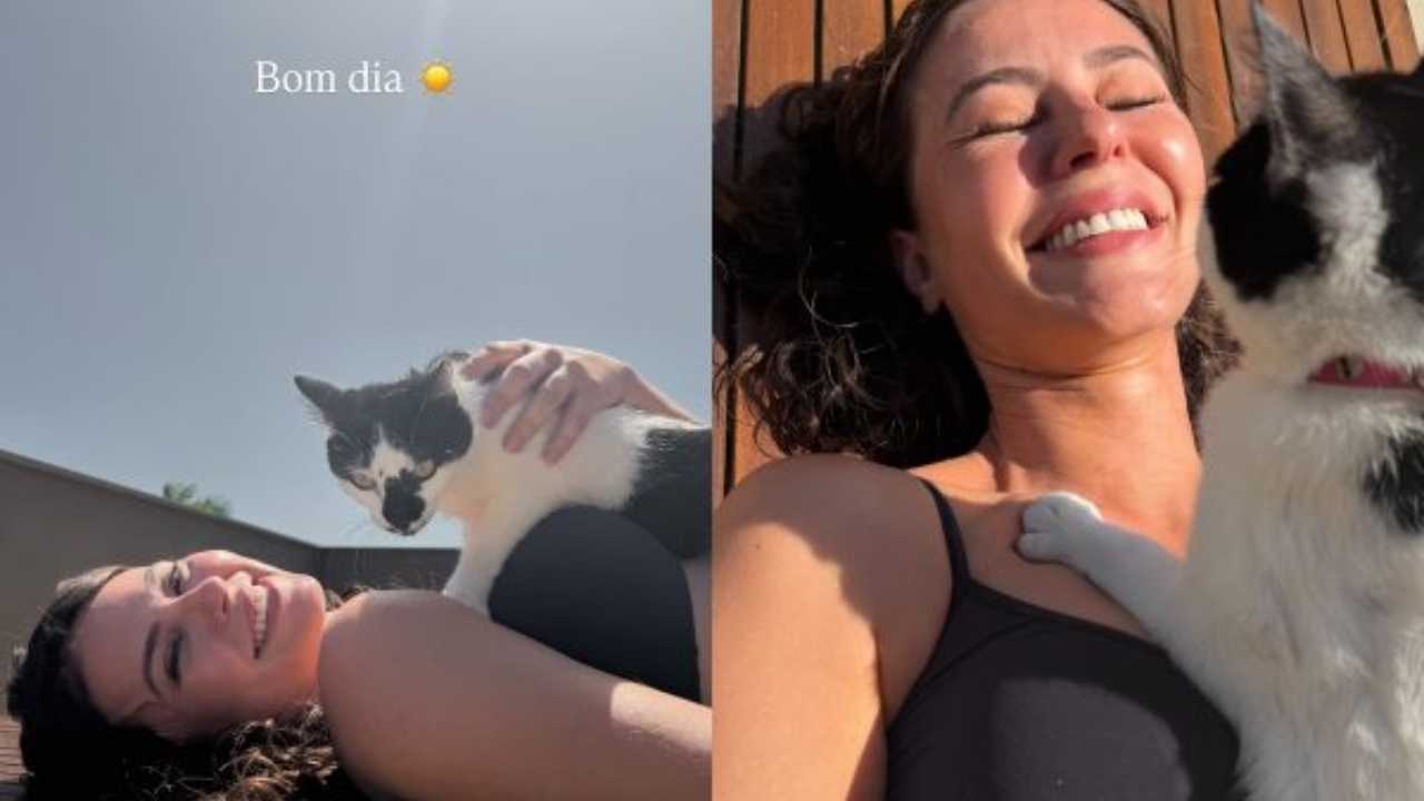Paolla Oliveira reaparece nas redes sociais após término com Diogo Nogueira