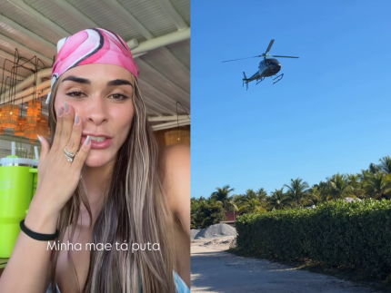 em-trancoso,-taina-militao-se-diverte-ao-mostrar-desespero-da-mae-ao-andar-de-helicoptero