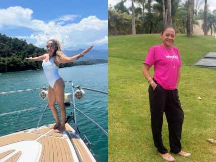 governanta-de-virginia-conhece-angra-dos-reis-e-agradece-patroa-por-realizar-sonho-de-ver-o-mar