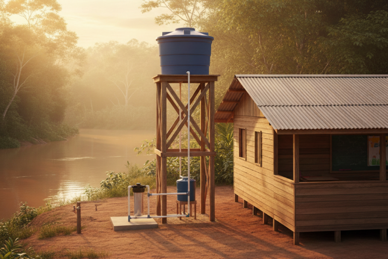 Justiça obriga poder público a garantir água potável em escola ribeirinha do Acre