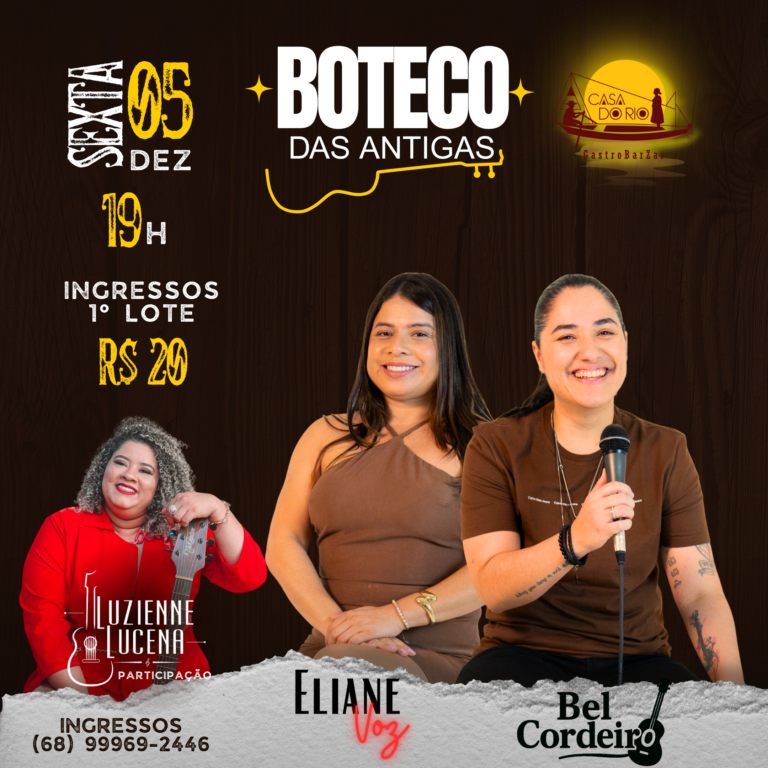 Boteco das Antigas reúne clássicos do sertanejo na Casa do Rio; saiba como adquirir ingresso