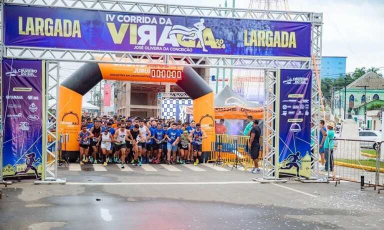Prefeitura de Cruzeiro do Sul vai entregar kits da V Corrida da Virada 2025 nesta terça-feira