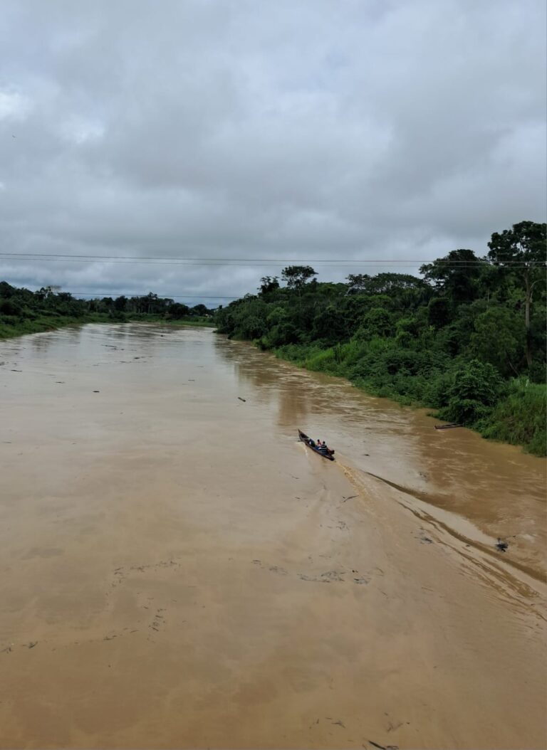 Nível do rio Iaco, em Sena Madureira, sobe mais de 4 metros nas últimas 24 horas