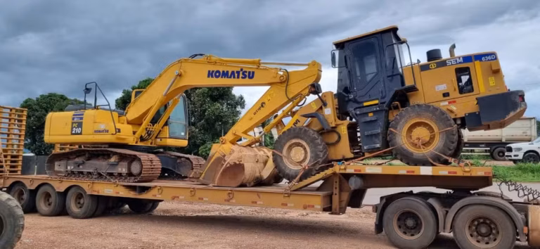 Máquinas furtadas em Goiás, avaliadas em R$ 2 milhões, são recuperadas em Rondônia