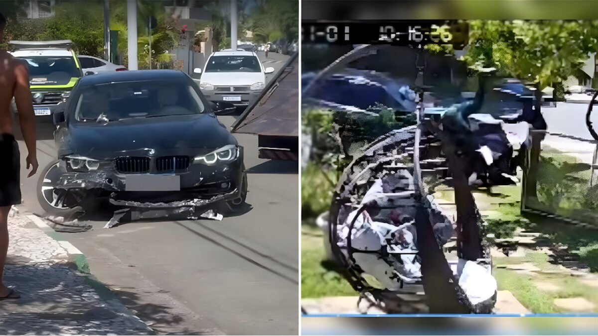 video-flagra-momento-em-que-adolescentes-em-bmw-atropelam-trabalhadores-em-condominio-de-luxo