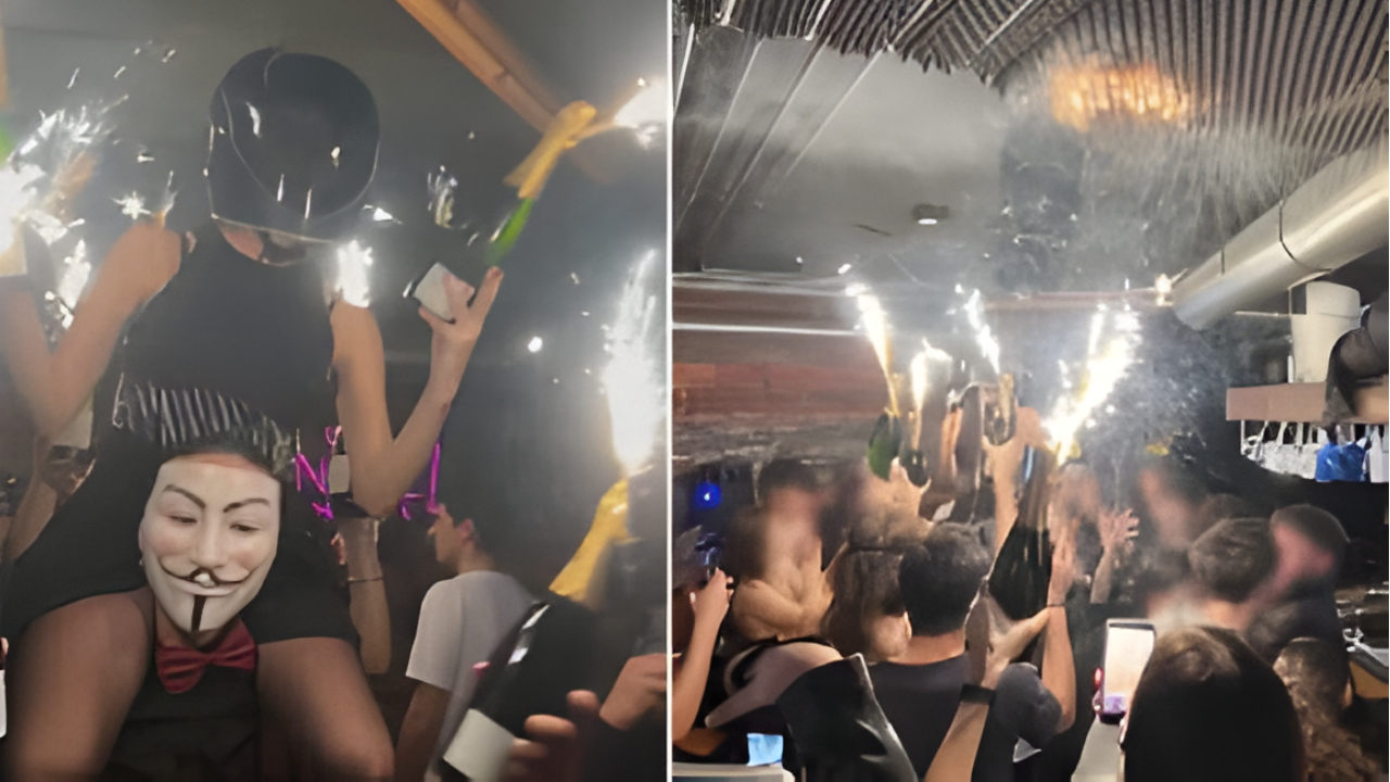 Vídeo revela momento em que velas em champanhe iniciam incêndio que matou dezenas de pessoas; veja