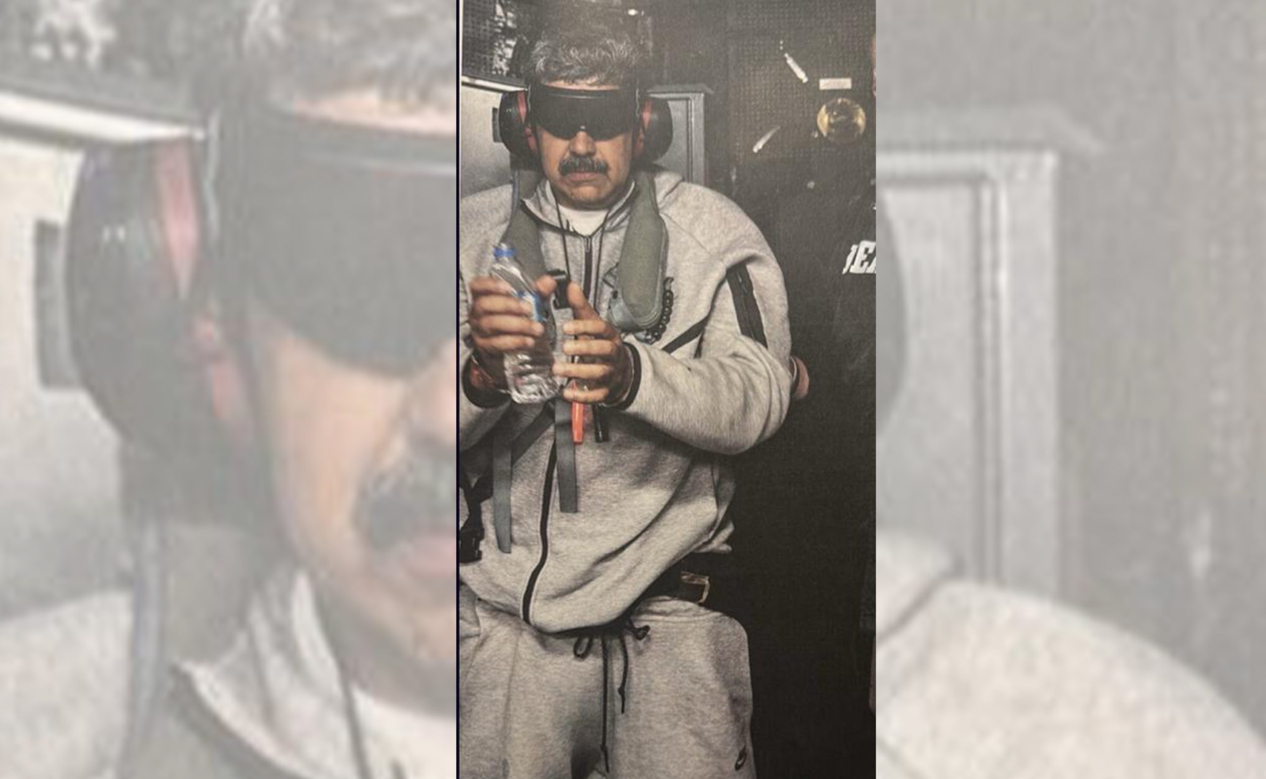 trump-divulga-primeira-foto-de-maduro-apos-captura-na-venezuela