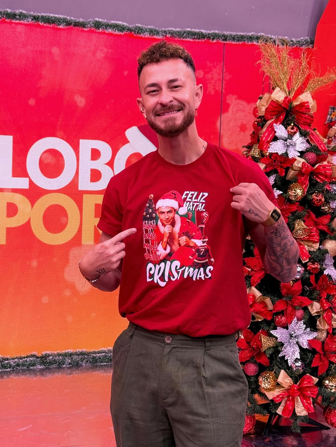 Apresentador da TV Globo revela que só não foi jogador profissional por causa da pandemia