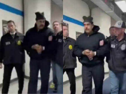 nicolas-maduro-chega-a-centro-de-detencao-nos-eua-e-cumprimenta-agentes-penitenciarios:-“boa-noite”