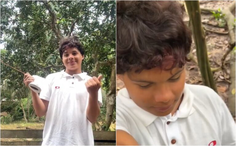 “Se não levar incenso, se arrepende”: acreano dá dica de como fazer cocô no mato; VÍDEO