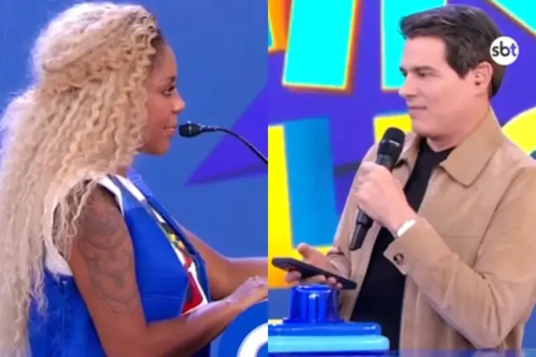 Gafe ao vivo termina em climão entre apresentadores do SBT