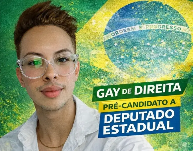 “Gay de direita”: influencer anuncia pré-candidatura a deputado estadual