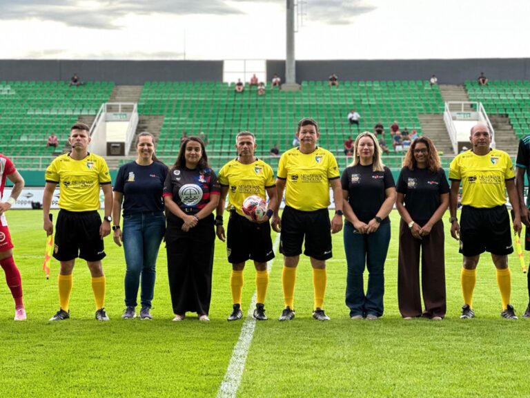 Contra a violência, OAB Acre leva mensagem de respeito à mulher em jogo na Arena; confira