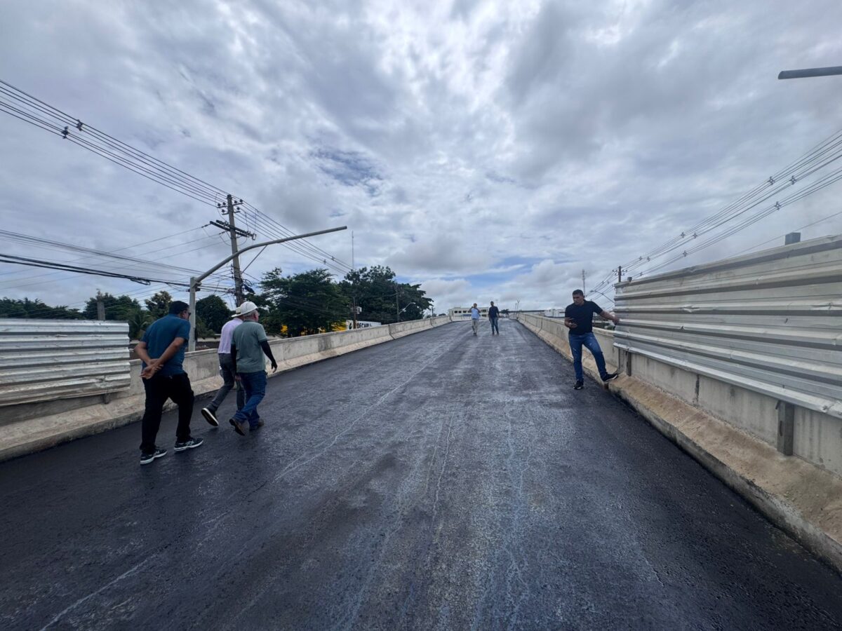 Obra do Viaduto da AABB entra na fase final e Bocalom anuncia data de inauguração Obra do Viaduto da AABB entra na fase final e Bocalom anuncia data de inauguração
