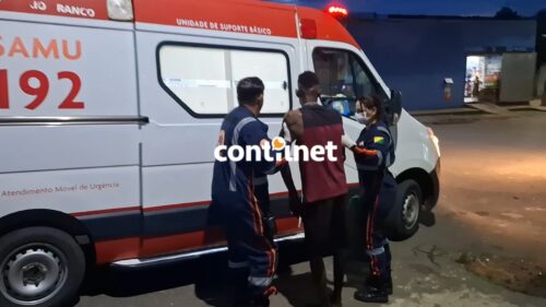 Homem é agredido com ripas após “zoação” com faccionados em Rio Branco Homem é agredido com ripas após “zoação” com faccionados em Rio Branco