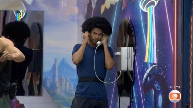 BBB 26: Breno atende o Big Fone e veta Brígido de todas as provas da semana