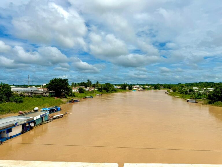 Rio Iaco segue recuando em Sena Madureira e trás alívio para a população