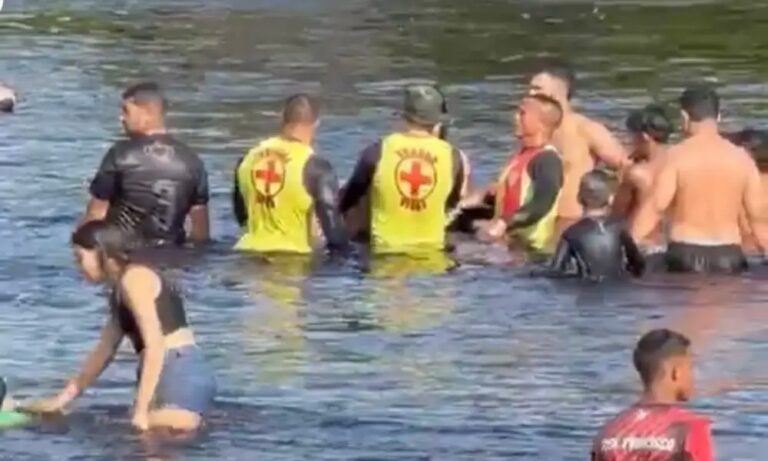 Afogamentos quase terminam em tragédia no Igarapé Preto e mobilizam guarda-vidas e Samu