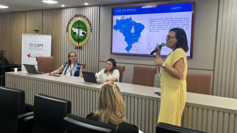 Governo e agência da ONU realizam workshop para fortalecer fluxo estadual de atendimento às vítimas de tráfico de pessoas