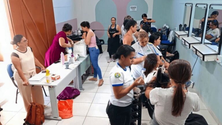 Ieptec abre inscrições para cursos de cabeleireiro, manicure e pedicure para mulheres em Sena