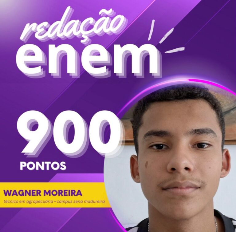 Jovem de Sena Madureira se destaca no Enem com excelente desempenho na redação