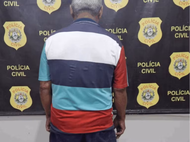 Idoso foi preso por estupro apĂłs mĂŁe encontrar vĂdeo do crime no celular da filha, diz delegado