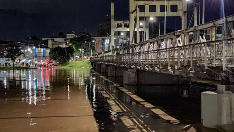 Rio Acre mantém tendência de recuo e apresenta queda contínua em Rio Branco; veja medições