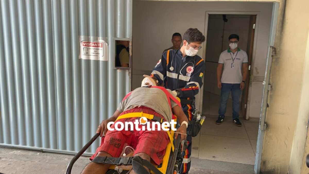 Diarista sofre choque elétrico e cai de escada de 4 metros durante trabalho em Rio Branco Diarista sofre choque elétrico e cai de escada de 4 metros durante trabalho em Rio Branco